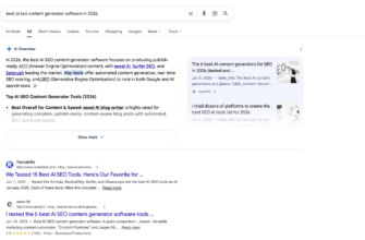 BEST AI SEO Content Generator Software